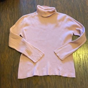 Liz&Co rose pink turtle neck